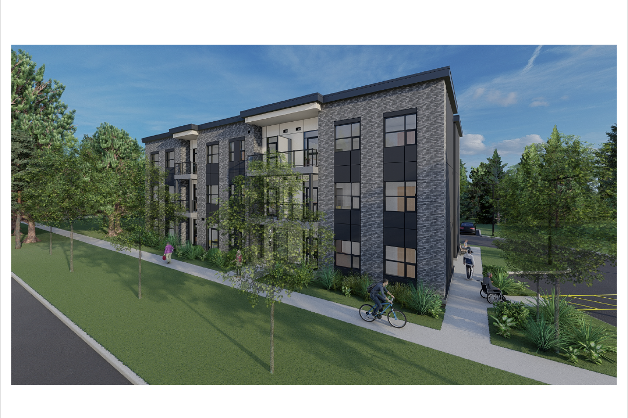 Otter Creek Co-operative Homes exterior renovation